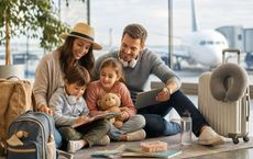 Article Image for Family Travel Tips for Long Flights and Airport Layovers