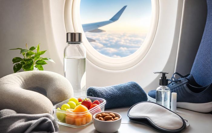Article Image for How to Stay Healthy During Long International Journeys