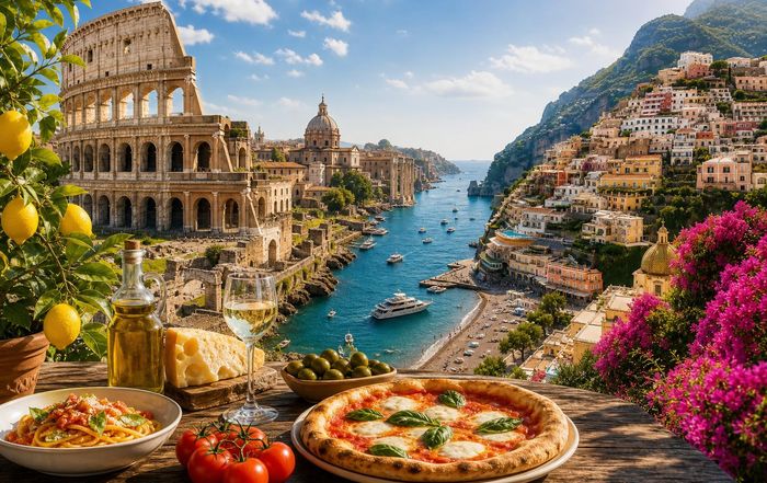 Article Image for Italy Travel Guide to History, Food and Coastal Views