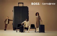 Samsonite collaboration with BOSS travellers campaign