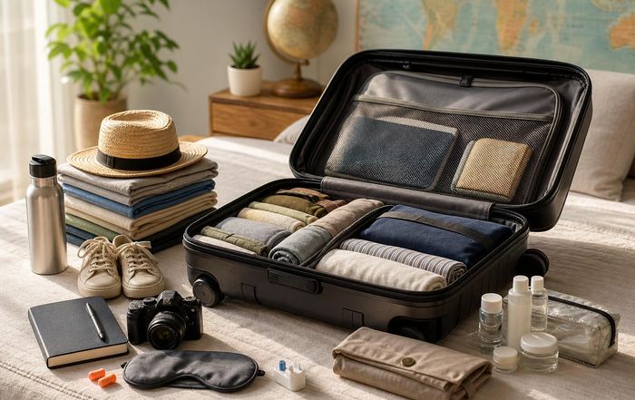 Article Image for Smart Packing Strategies for Long International Trips